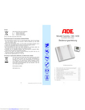ADE BA 1409 Instruction Manual
