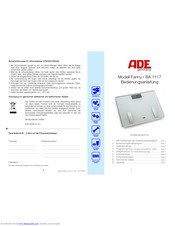 ADE Fanny Instruction Manual