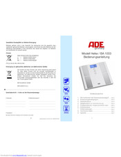 ADE Heike Instruction Manual