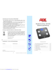 ADE BA 911 Instruction Manual