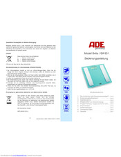 ADE BA 831 Instruction Manual