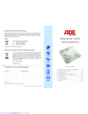 ADE BA 825 Instruction Manual