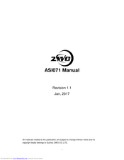 ZWO ASI071MC-COOL Manual