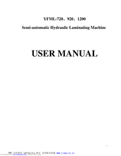 Unitec YFML-720 User Manual