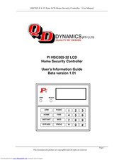QD Dynamics Pi HSC505-32 User's Information Manual