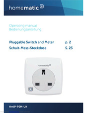 HomeMatic HmIP-PSM-UK Operating Manual