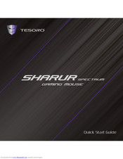 Tesoro Sharur Spectrum Quick Start Manual