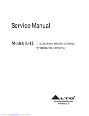 LTO L-12 Service Manual