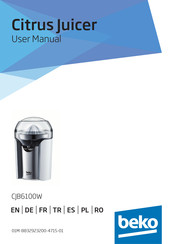Beko CJB6100W User Manual