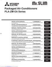 Mitsubishi Electric PLA-ZM-EA Series Installation Manual