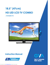 Gva GVALEDC19J Instruction Manual