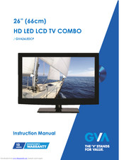 GVA GVA26LEDCP Instruction Manual
