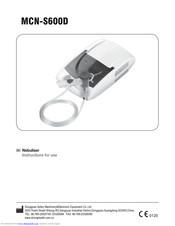 S&H MCN-S600D Instructions For Use Manual