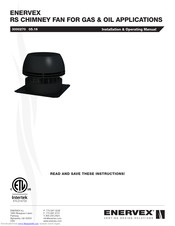 ENERVEX RS 009 Installation & Operating Manual