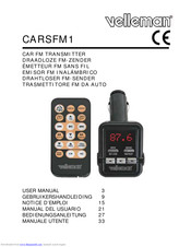 Velleman CARSFM1 User Manual