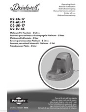 Petsafe Drinkwell D2-UK-17 Operating Manual