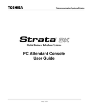 Toshiba Strata DK PC Attendant Console User Manual