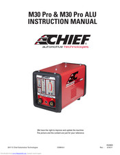 CHIEF M30 Pro ALU Instruction Manual