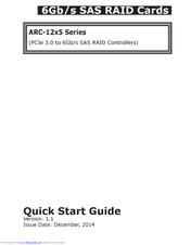Areca ARC-12x5 Series Quick Start Manual