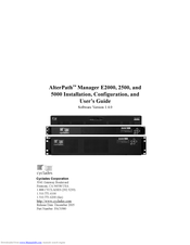 Cyclades AlterPath Manager 5000 Installation, Configuration And User Manual