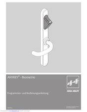 Assa Abloy ANYKEY Programming And Operation Instructions