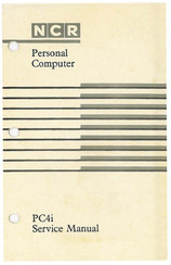 NCR PC4I Service Manual