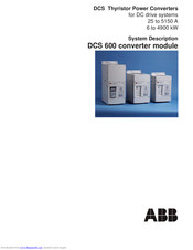 Abb DCS 600 Manual