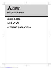 Mitsubishi Electric MR-260C Operating Instructions Manual