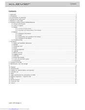 Klever B25 User Manual