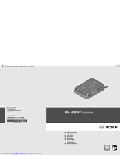 Bosch GAL 1830 W Professional Original Instructions Manual