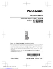 Panasonic Kx Tgma44 Manuals Manualslib