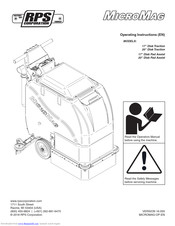 RPS micromag series Operating Instructions Manual
