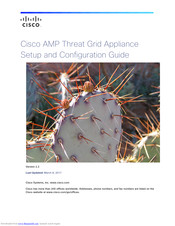 Cisco amp threat grid Setup And Configuration Manual