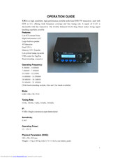 YouKits TJ5A Operation Manual