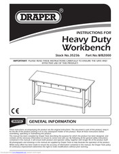 Draper WB200 Instructions Manual