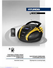 Hyundai H-1424 Instruction Manual