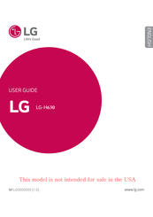 LG LG-H630 User Manual