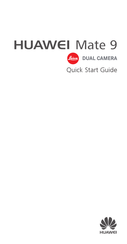 Huawei MATE 9 Quick Start Manual