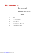 Homa DD1-09 Service Manual