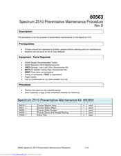 Z Corporation Spectrum Z 510 Maintenance Manual
