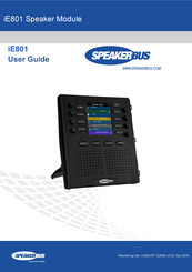 Speakerbus iE801 User Manual