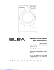 Elba EWDC-F0806IN Owner's Manual
