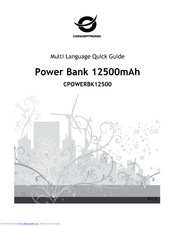 Conceptronic CPOWERBK12500 Quick Manual