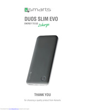 4smarts DUOS SLIM EVO Manual