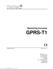 Satel GPRS-T1 Manual