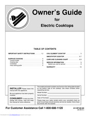 Magic Chef 8610PV Owner's Manual