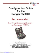 Ranger PM3000 Configuration Manual