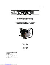 Texas Equipment TGP 30 User Manual