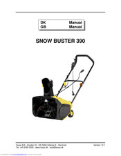 Texas Equipment SNOW BUSTER 390 Manual