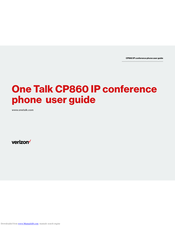 OneTalk CP860 User Manual